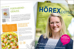 Titelbild HÖREXperten Magazin und Innenansicht von Rezeptseite
